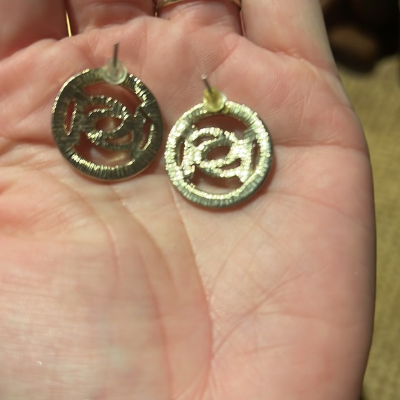 Bebe Rhinestone earrings - Picture 3 of 3